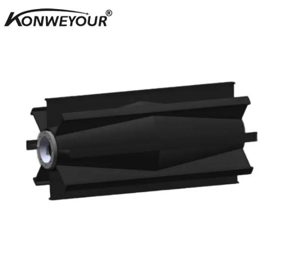 Self-Cleaning Crown Tail Wing Pulley