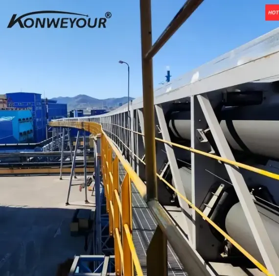Enclosed Tubular Belt Conveyor